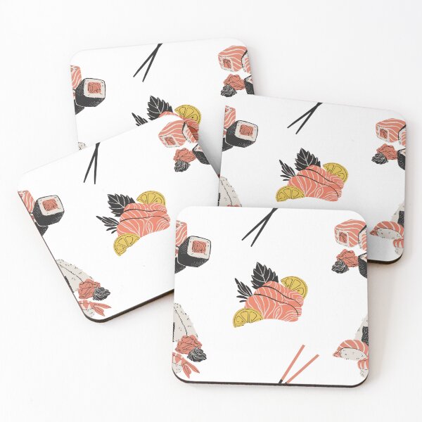 Item preview, Elegant Sushi & Sashimi Pattern designed and sold by shopfindingbeni.