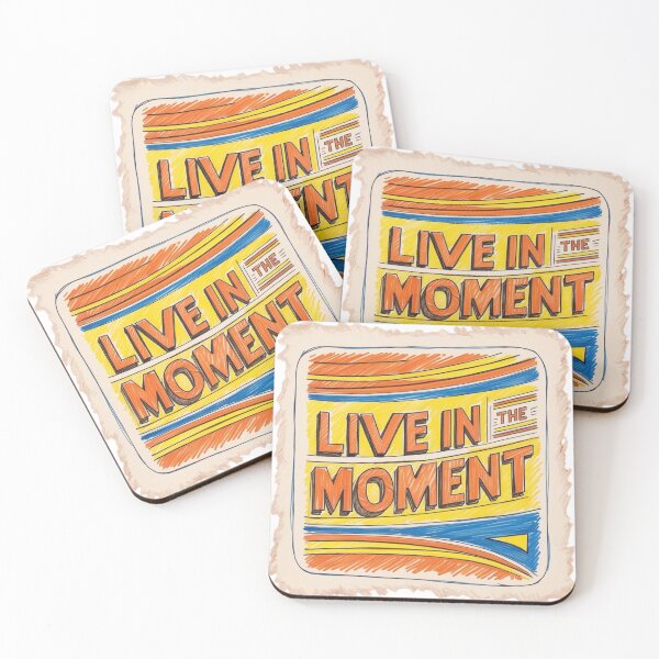 Item preview, Live the Moment designed and sold by All Creative Designer.