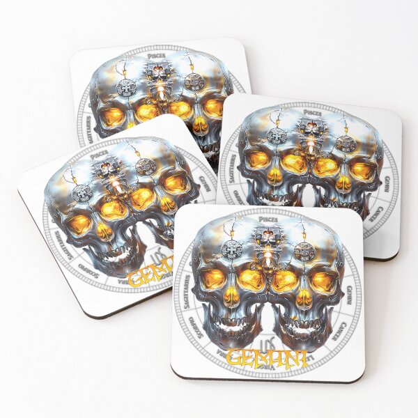 Item preview, Dark Zodiacs - Gemini (May 21 – June 20) Dual-minded and adaptable designed and sold by Designs by Modem.