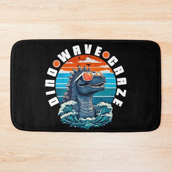 Item preview, Dino Wave Craze Cool Retro Beach Dinosaur  designed and sold by JerdbordinShop.