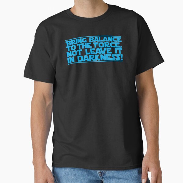 Item preview, Bring balance to the force (Blue) designed and sold by MACamacho.