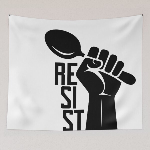 Item preview, Spoon of Resistance II Black designed and sold by Not Lost Wanderer Design.
