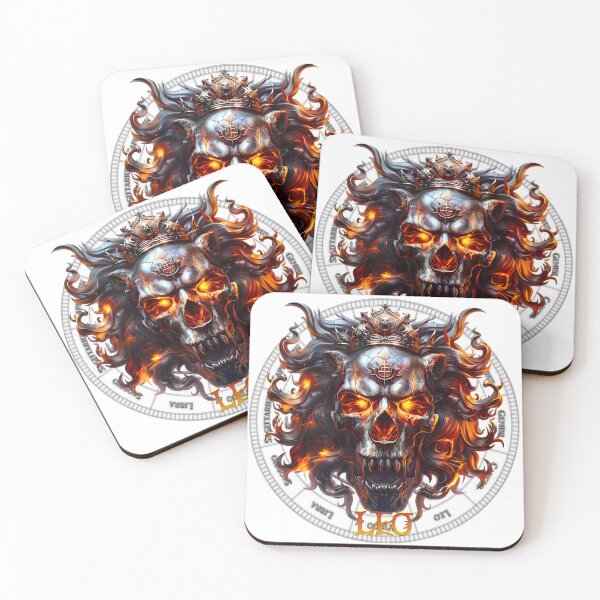 Item preview, Dark Zodiacs - Leo (July 23 – August 22) Roaring with confidence and style designed and sold by Designs by Modem.
