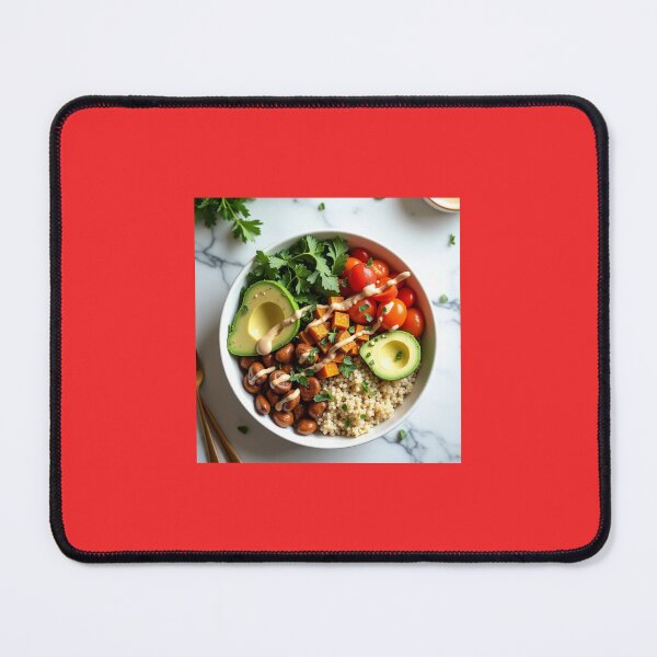 Item preview, Colorful Vegan Buddha Bowl - Healthy Eating Art Print designed and sold by Srahul.