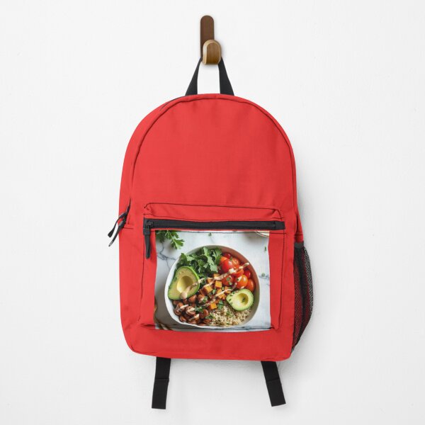 Item preview, Colorful Vegan Buddha Bowl - Healthy Eating Art Print designed and sold by Srahul.