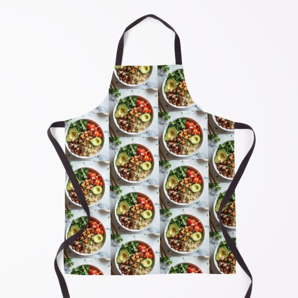 Item preview, Colorful Vegan Buddha Bowl - Healthy Eating Art Print designed and sold by Srahul.