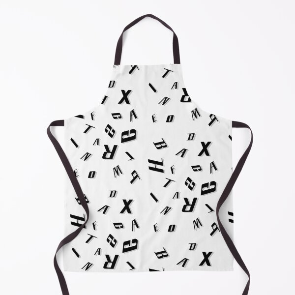 Item preview, All Over Letters V1 designed and sold by Damsel prints.