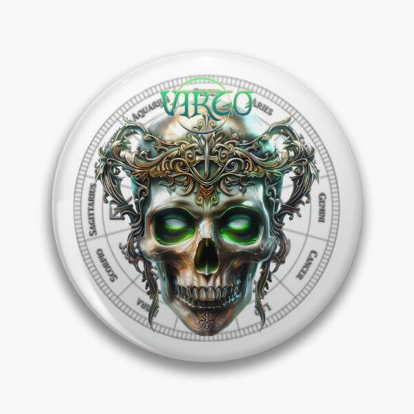 Item preview, Dark Zodiacs - Virgo (August 23 – September 22) Analytical and meticulous designed and sold by Designs by Modem.