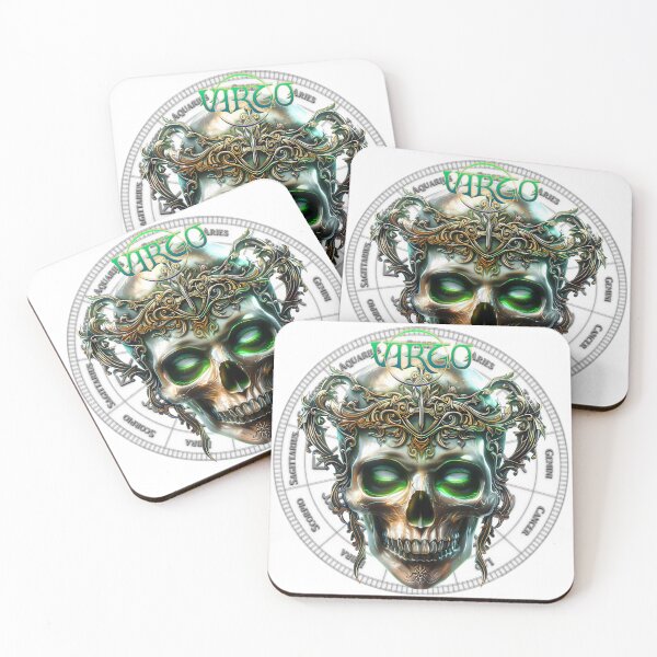 Item preview, Dark Zodiacs - Virgo (August 23 – September 22) Analytical and meticulous designed and sold by Designs by Modem.