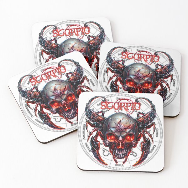 Item preview, Dark Zodiacs - Scorpio (October 23 – November 21) Intense and magnetic designed and sold by Designs by Modem.