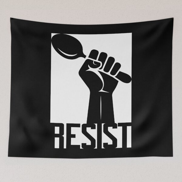 Item preview, Spoon of Resistance III White designed and sold by Not Lost Wanderer Design.