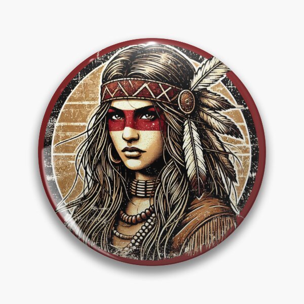 Item preview, Indian native girl navajo sioux designed and sold by BestDetailer.