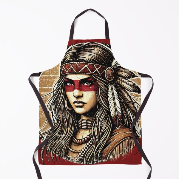 Item preview, Indian native girl navajo sioux designed and sold by BestDetailer.
