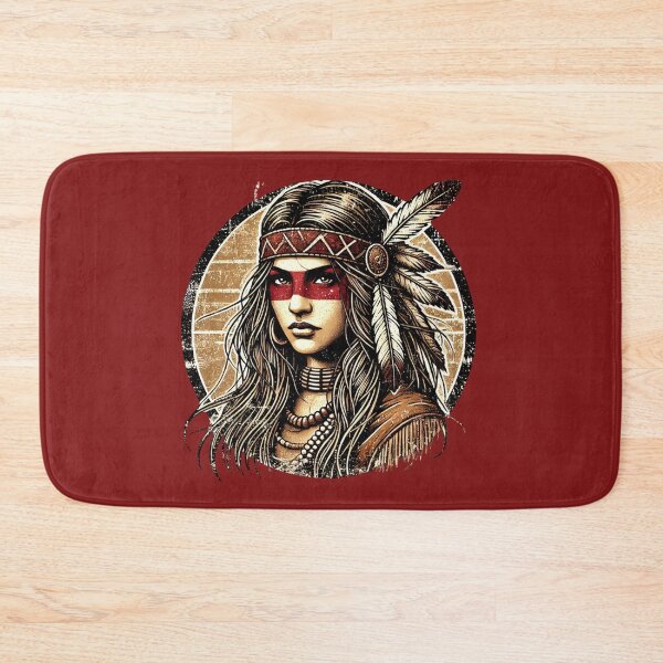 Item preview, Indian native girl navajo sioux designed and sold by BestDetailer.