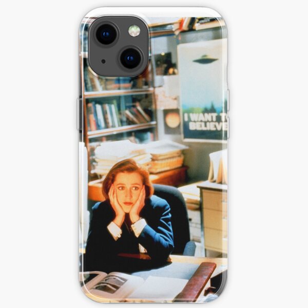 DANA SCULLY x fichiers Coque souple iPhone