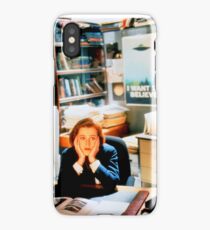 DANA SCULLY x files iPhone Case