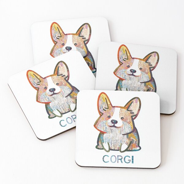 Item preview, Corgi Series Star_Style A_006, dog animal funny cute T-Shirt shirt CorgiMANIA designed and sold by aniMo Japan.