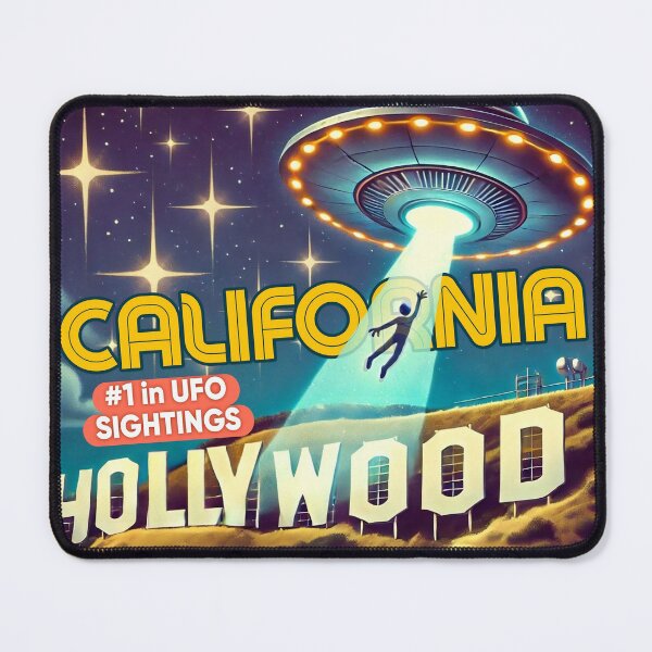 Item preview, California UFO designed and sold by AndromedaFlyby.