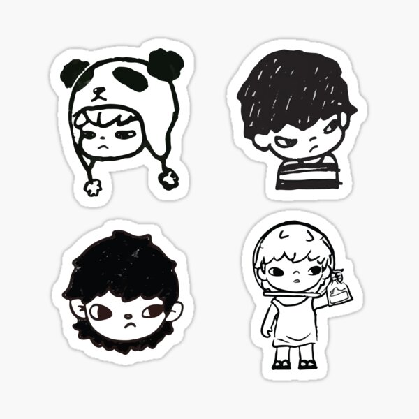 Item preview, Hirono doodle sticker pack designed and sold by chiaoo.