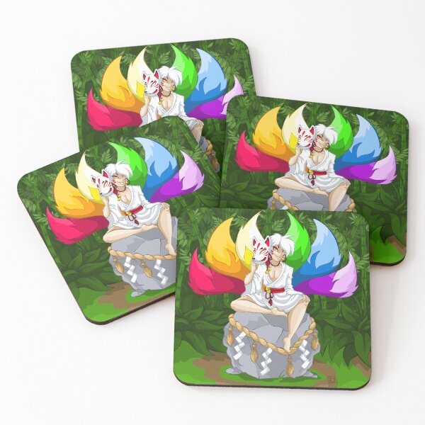 Item preview, Rainbow Kitsune designed and sold by OffensiveBard.