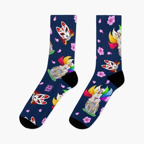 Item preview, Rainbow Kitsune designed and sold by OffensiveBard.
