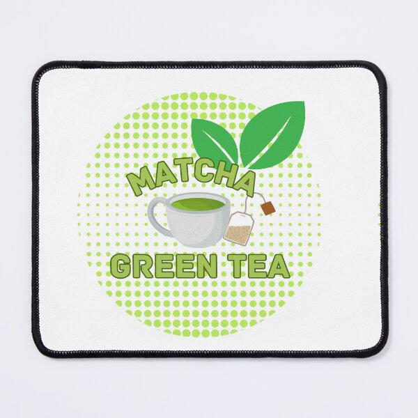 Item preview, matcha green tea with a tea cup designed and sold by Nimkaew.