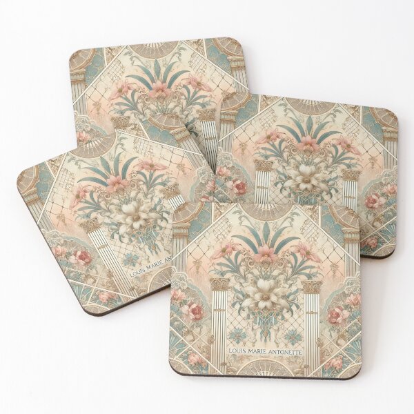 Item preview, Elegance Revived — Louis Marie Antoinette Art Deco Pattern designed and sold by LuxuryApparels.