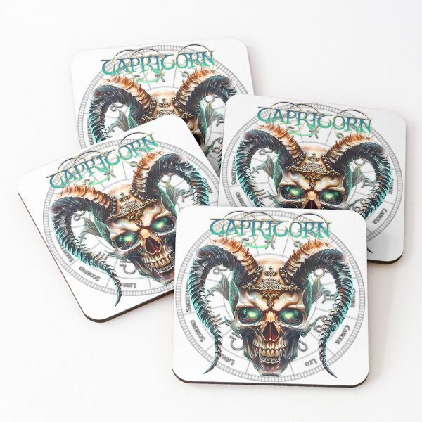 Item preview, Dark Zodiacs - Capricorn (December 22 – January 19) Ambitious and disciplined designed and sold by Designs by Modem.