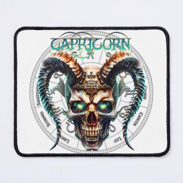 Item preview, Dark Zodiacs - Capricorn (December 22 – January 19) Ambitious and disciplined designed and sold by Designs by Modem.