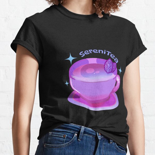 Vista previa del artículo con la obra «SereniTea- Aesthetic Drink Art Purple», diseñado y vendido por LirielPerez.