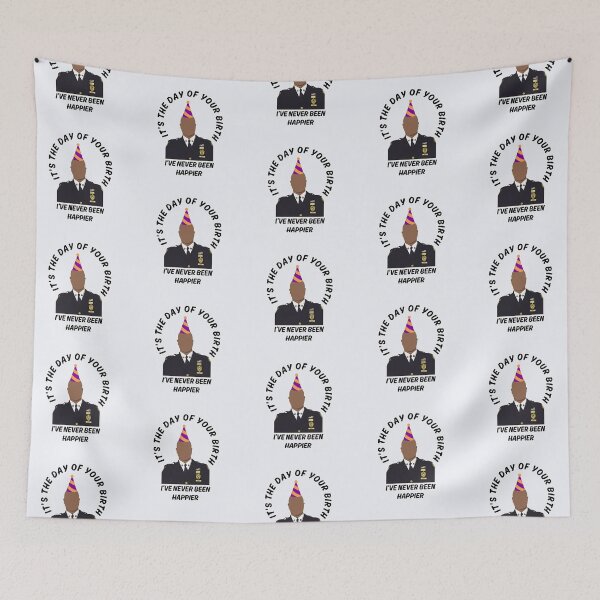 Item preview, It's The Day Of Your Birth, Capt. Holt Has Never Been Happier! designed and sold by Fanverse Merchandise.