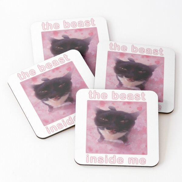 Item preview, The beast inside me cat funny designed and sold by digdastreo.