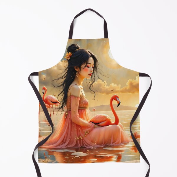 Item preview, The Flamingo Keeper 2 designed and sold by Flights of Fancy .