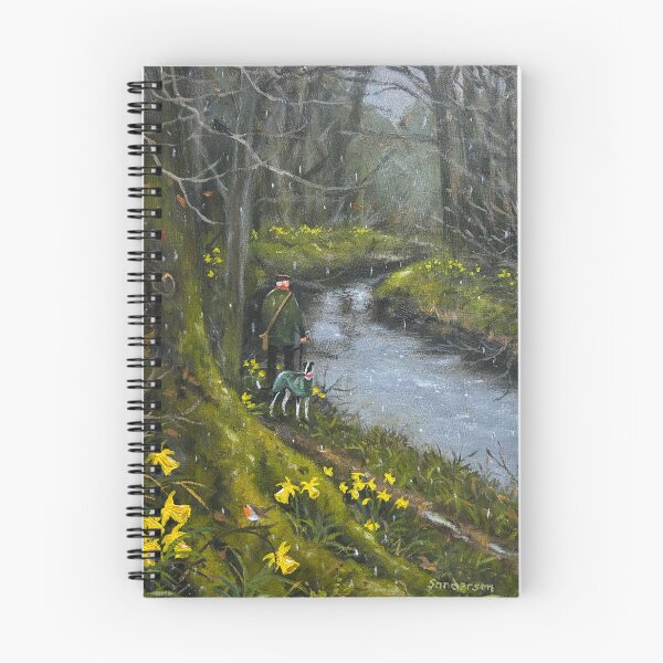 Item preview, The river flows by under a wet March sky.. designed and sold by The Art of Steve Sanderson.