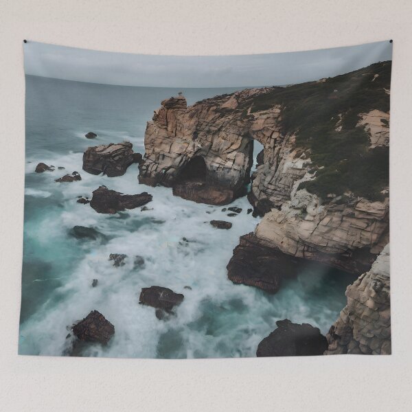 Item preview, Rugged Coastline designed and sold by Pixel Press Prints.