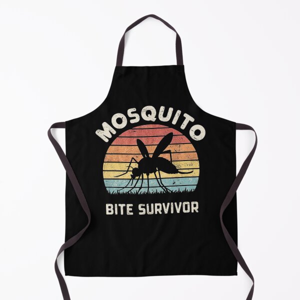 Item preview, Mosquito Bite Survivor - Funny Retro Sunset Bug Design designed and sold by love3617.