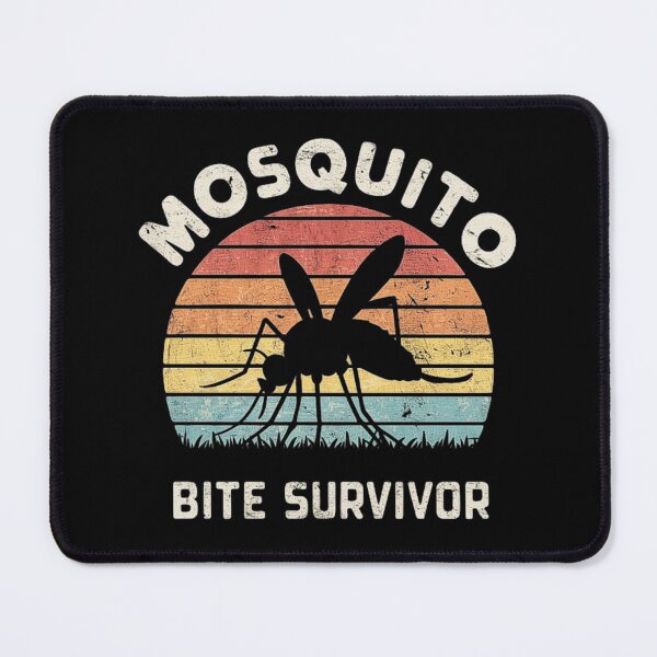 Item preview, Mosquito Bite Survivor - Funny Retro Sunset Bug Design designed and sold by love3617.