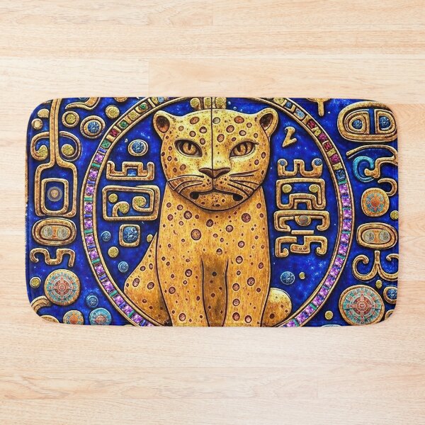 Item preview, Jaguar Mandala the Celestial Cat designed and sold by stevepmp.