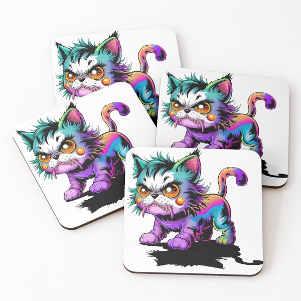 Item preview, Weird cat designed and sold by QuanntixArt.