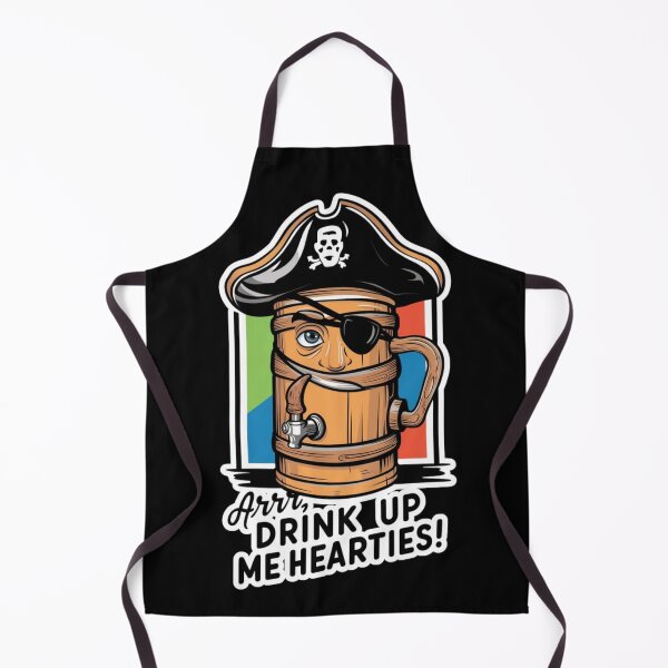 Item preview, Pirate Mug - Arrr, Drink Up Me Hearties! designed and sold by Reichcorp.