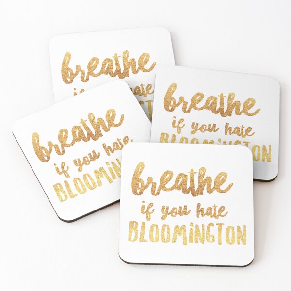 Item preview, Breathe if you hate Bloomington  designed and sold by Stickers by @molllyclare.