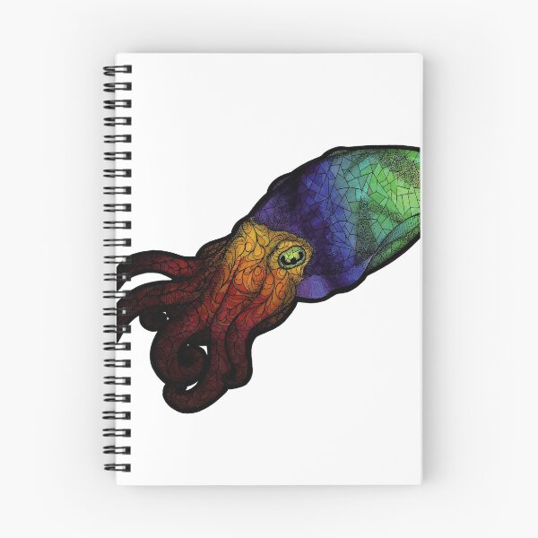Item preview, Rainbow Cuttlefish designed and sold by cinimuffin.