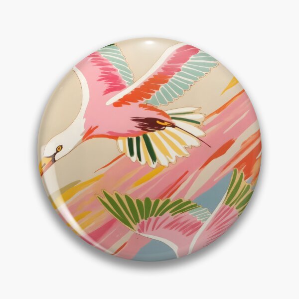 Item preview, Roseate Spoonbills Sky Ballet designed and sold by 83oranges.com.