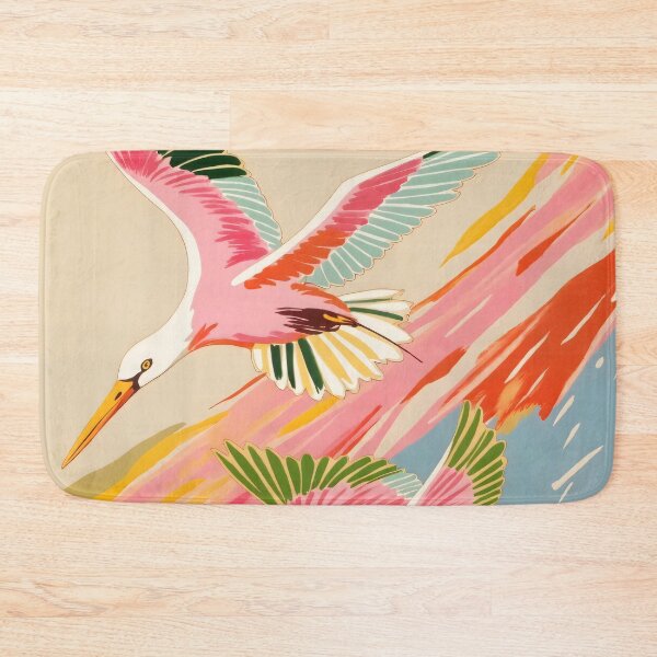 Item preview, Roseate Spoonbills Sky Ballet designed and sold by 83oranges.com.