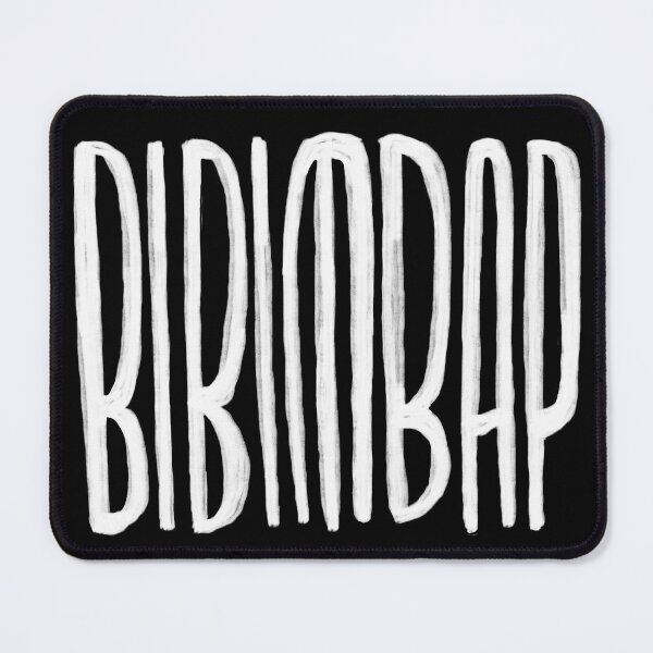 Item preview, Bibimbap, Korean food, typography, bi bim bap designed and sold by badlydrawnbabe.