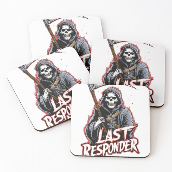 Item preview, Last Responder – Grim Reaper Humor designed and sold by Reichcorp.
