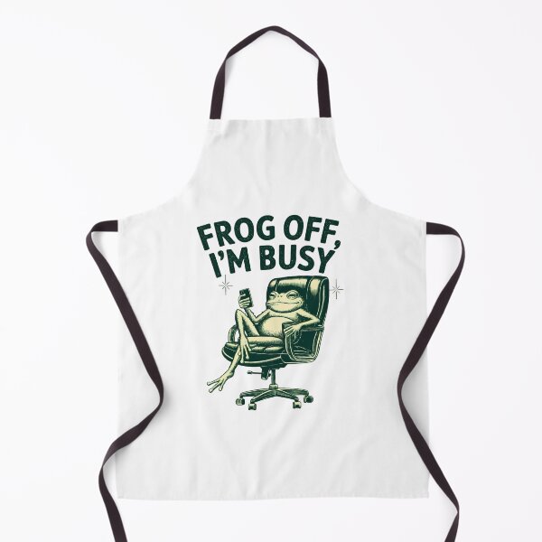Item preview, Frog Off I'm Busy – Funny Sarcastic Frog Meme for Chill Vibes designed and sold by BunBuntheDog-.