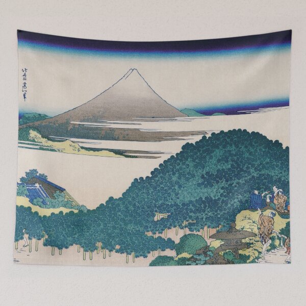 Item preview, Mount Fuji in Aoyama, Enza Pine – Katsushika Hokusai (Thirty-Six Views of Mount Fuji) designed and sold by store-wasabi.