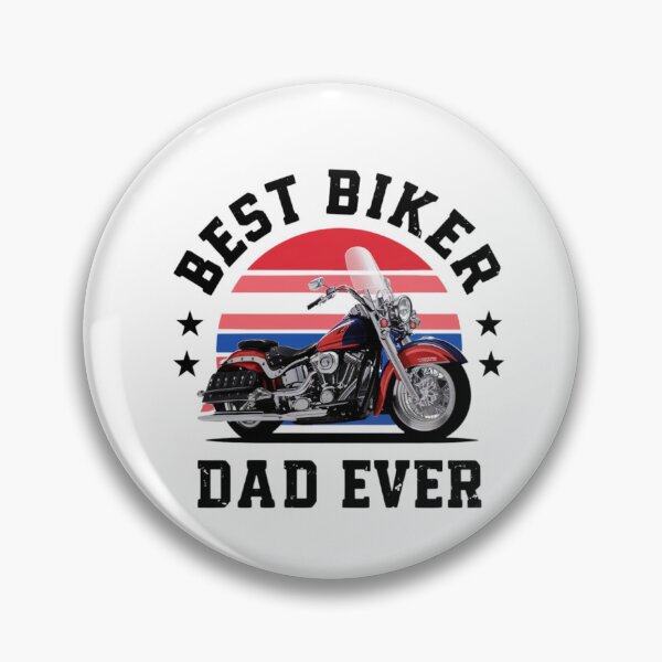 Item preview, Best Biker Dad: Motorcycle Enthusiast Gift designed and sold by Reichcorp.