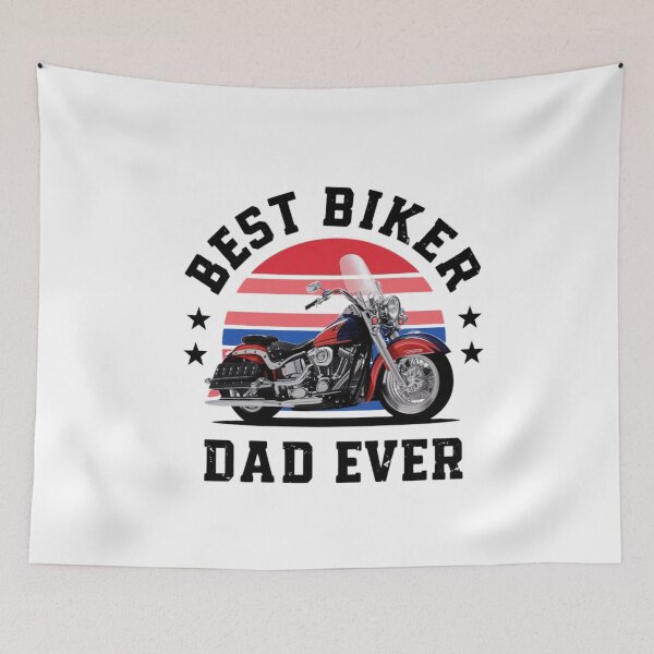 Item preview, Best Biker Dad: Motorcycle Enthusiast Gift designed and sold by Reichcorp.